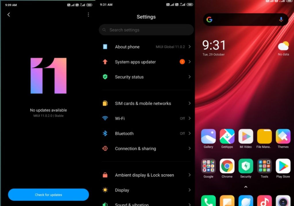 MIUI 11 New Update Rolling Out to Redmi K20