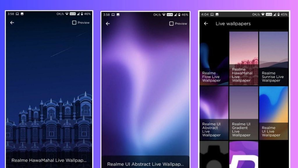 Install Realme Ui Live Wallpapers In Any Android Androinterest