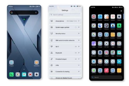 Install black shark v3 theme in MIUI 11