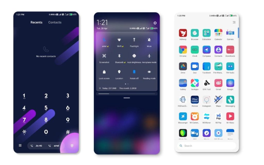 download simple dual miui theme for miui 11 and miui 10