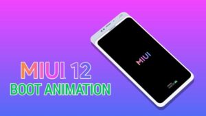 Install MIUI 12 boot animation