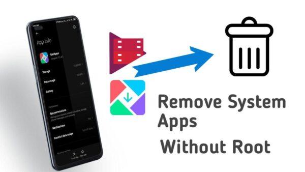 remove system apps without root