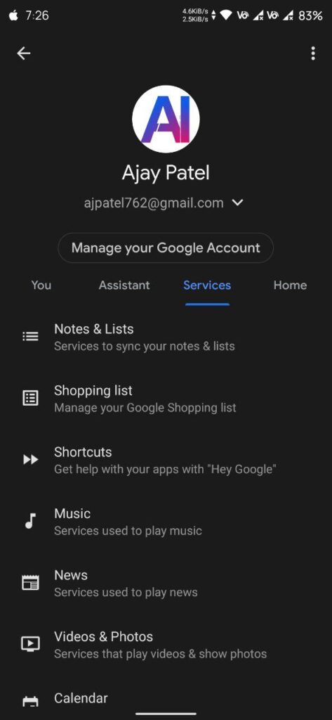 Google assistant third party app shortcuts