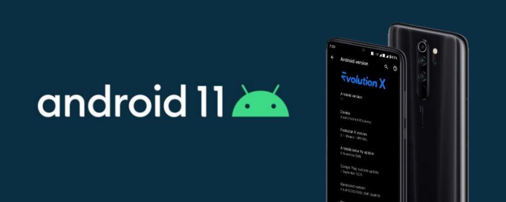 android 11 custom roms for redmi note 8 pro