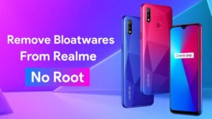 remove bloatwares from realme phone