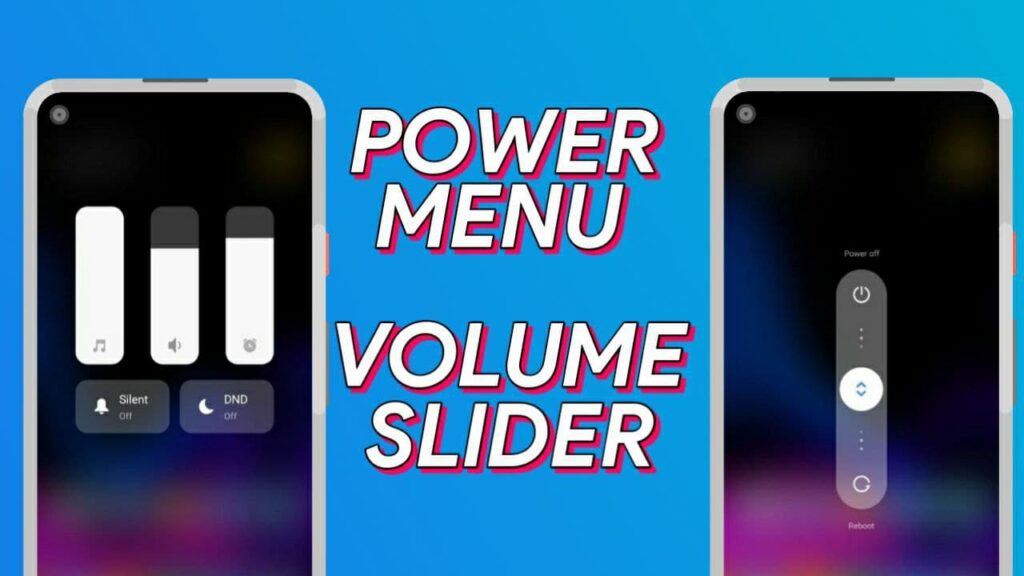 MIUI 12 new Power menu and Volume Slider