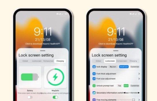 Download iOS 15 Theme for MIUI 12 in your Xiaomi Phone
