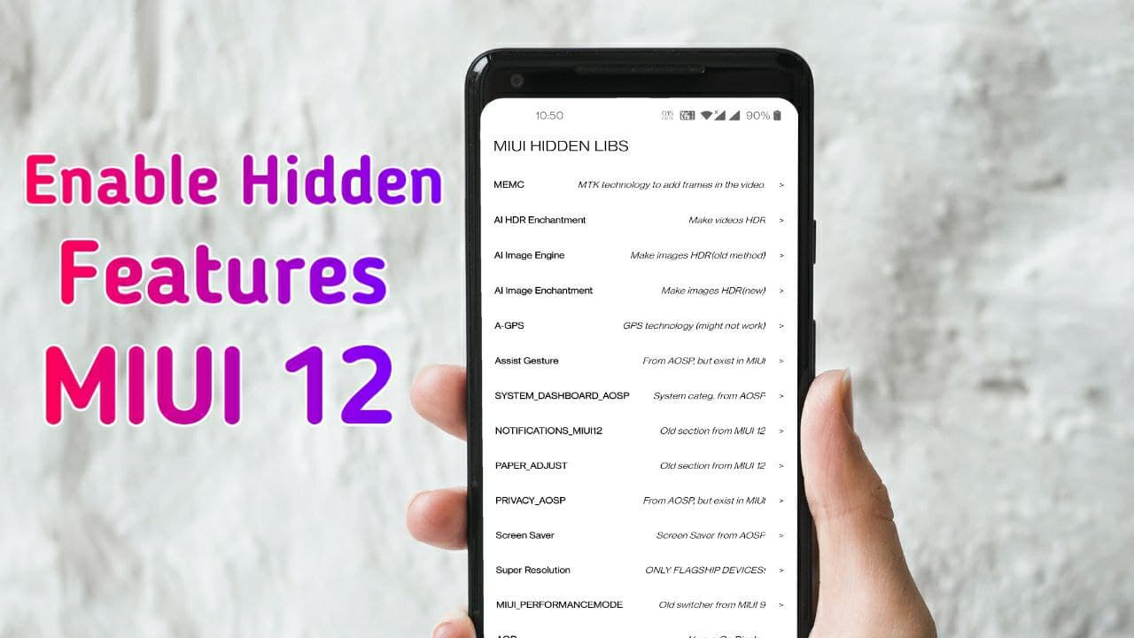 Enable Hidden Features in MIUI 12 Xiaomi Devices
