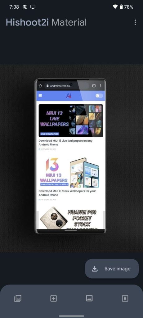 How to Create Phone Screen Mockups on Any Android Phone For Free Hishoot2i phone screen mockups for free 2